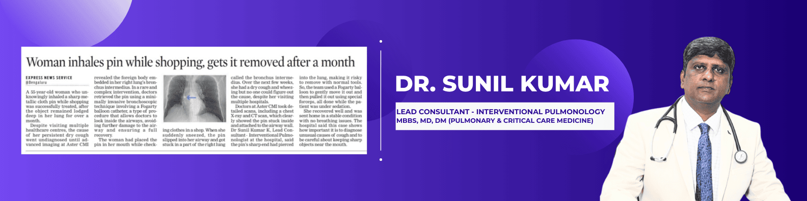 A Salute from Sapthagiri Super Speciality Clinic